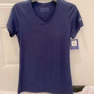 Champion Women’s Navy S/S Jersey T-Shirt - XS
